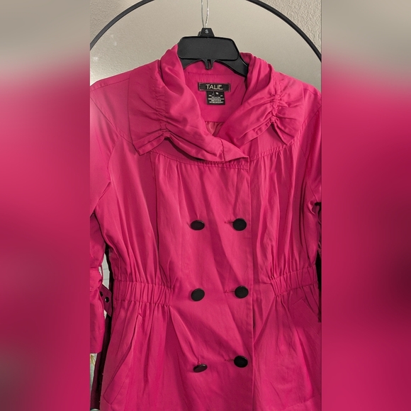 Pink Double-Breasted Jacket - Picture 2 of 6